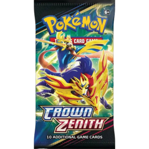 Pokemon Trading Card Game Crown Zenith Premium Figure Collection Bundle :  Shiny Zacian & Zamazenta (Set of Both) - Trading Card Games from Hills  Cards UK